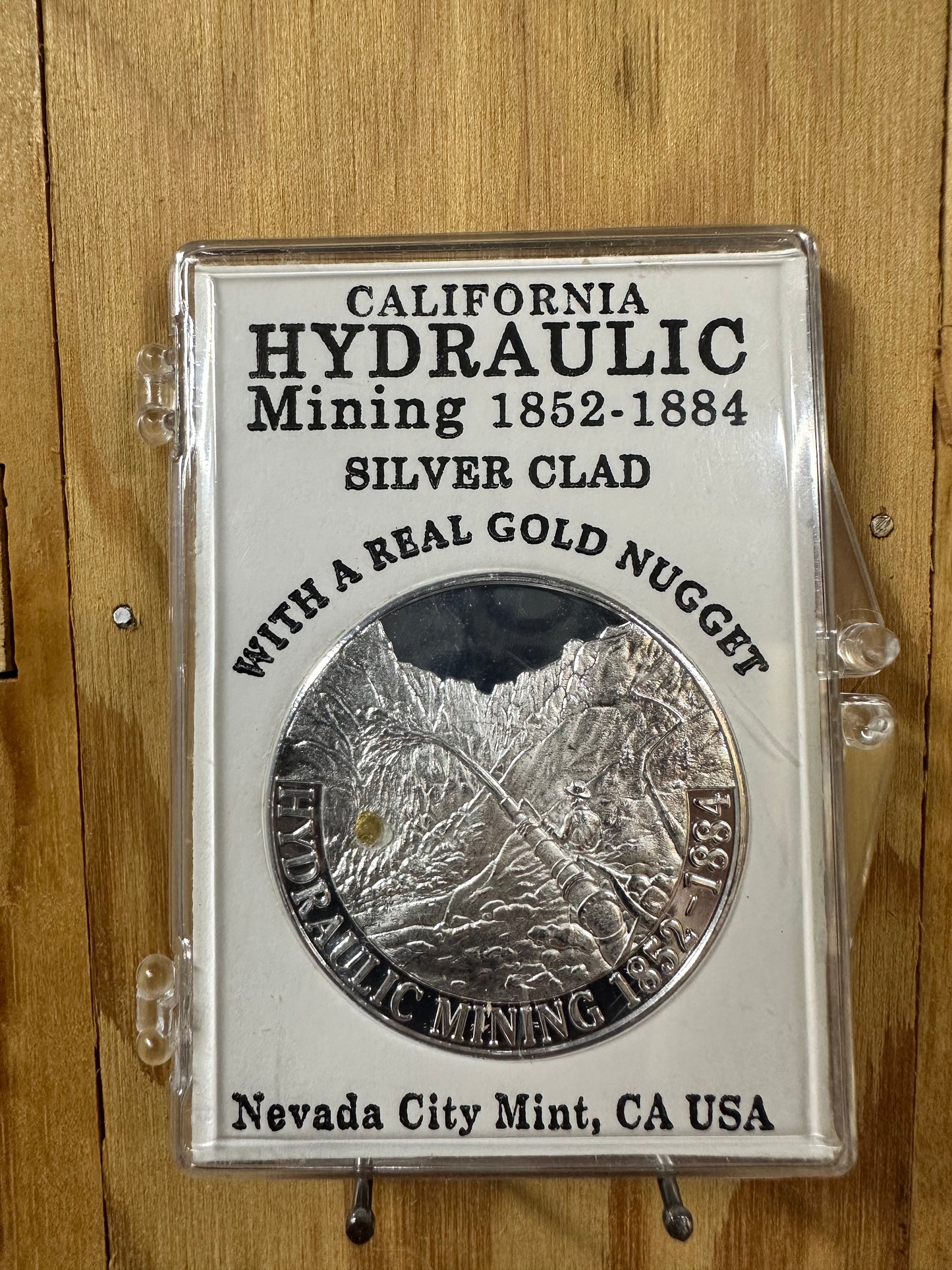 Silver Coin- Hydraulic Mining