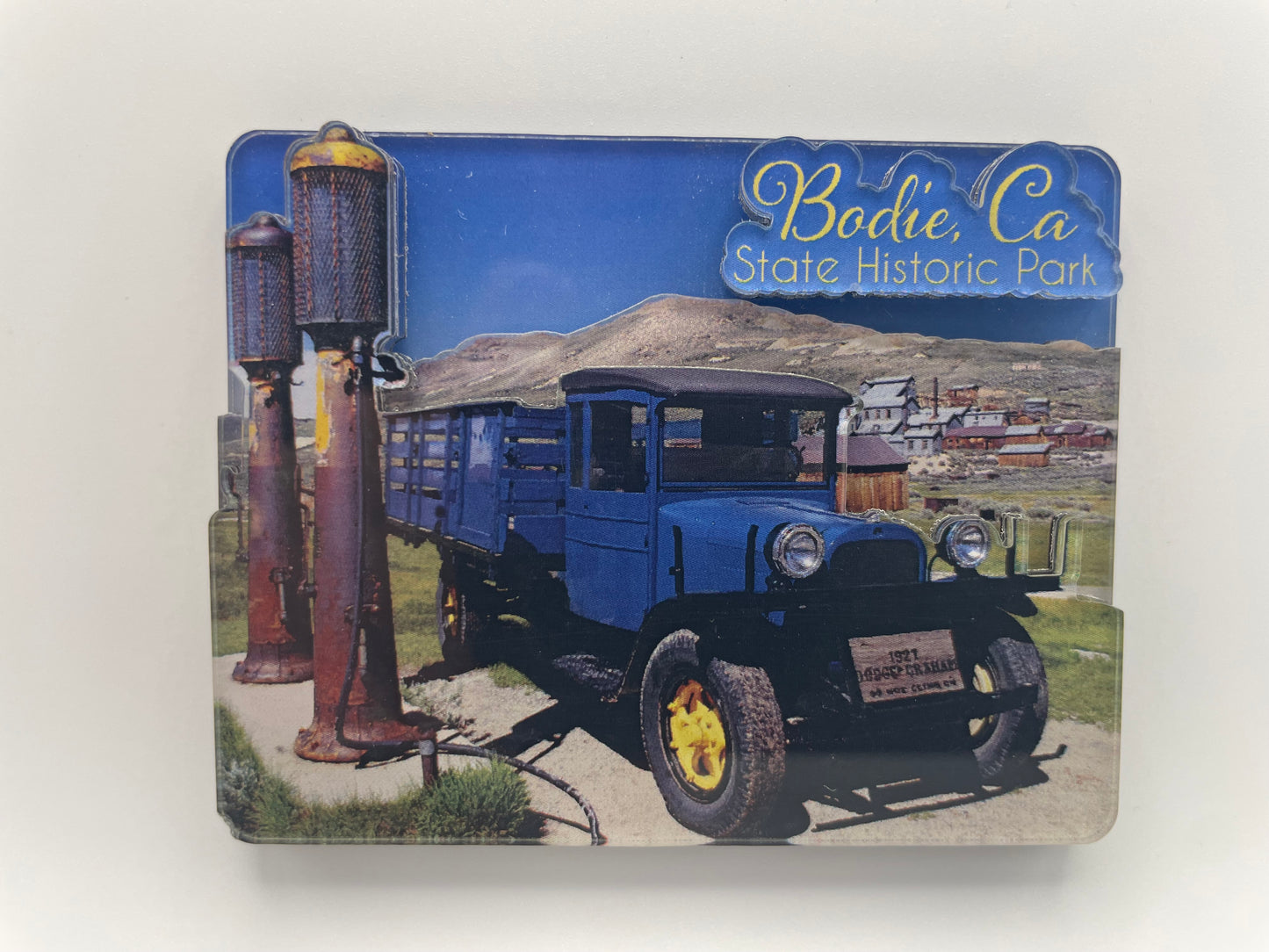 3D Magnet- Blue Graham Truck