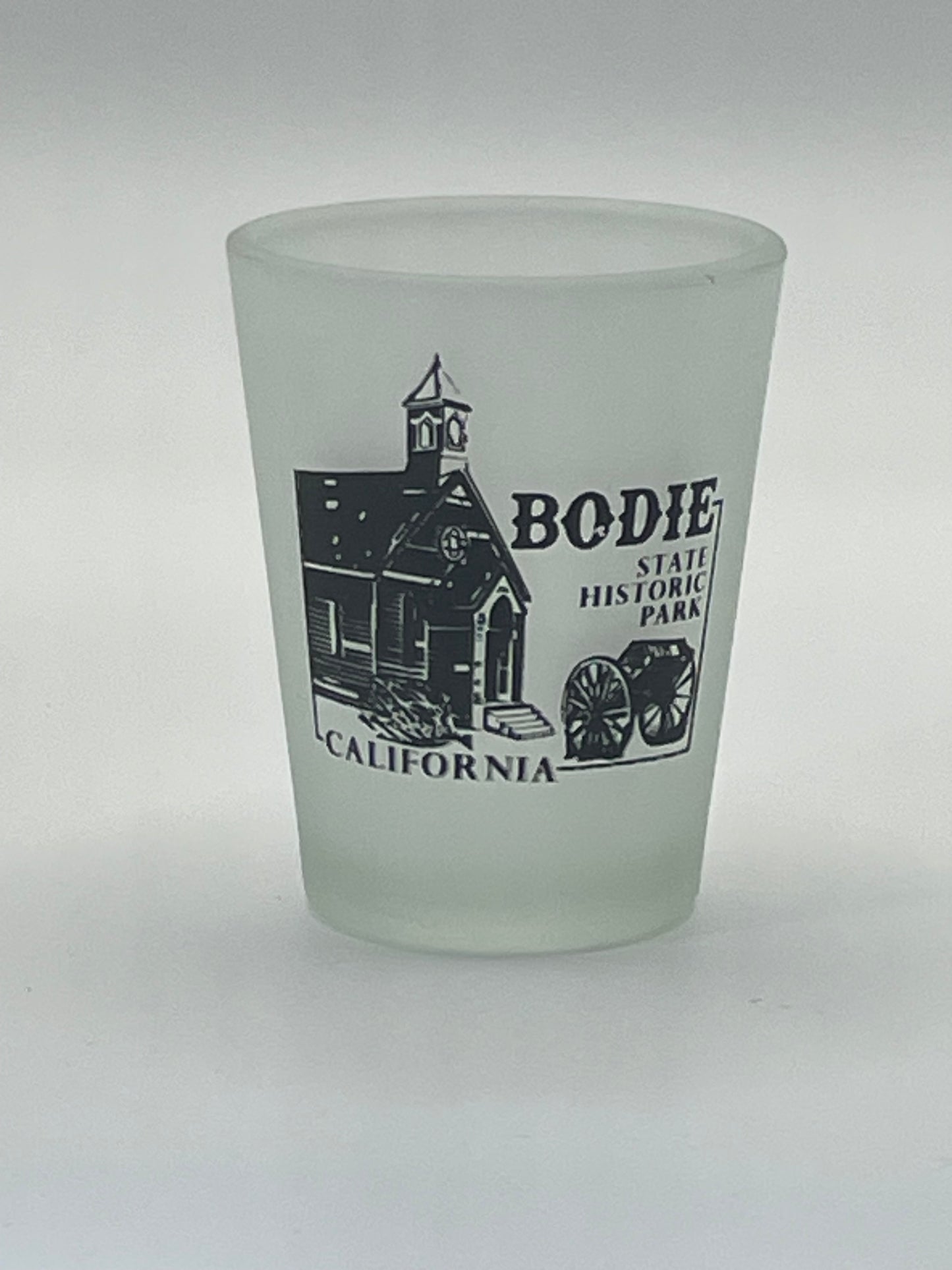 Shot Glass- Frosted Church