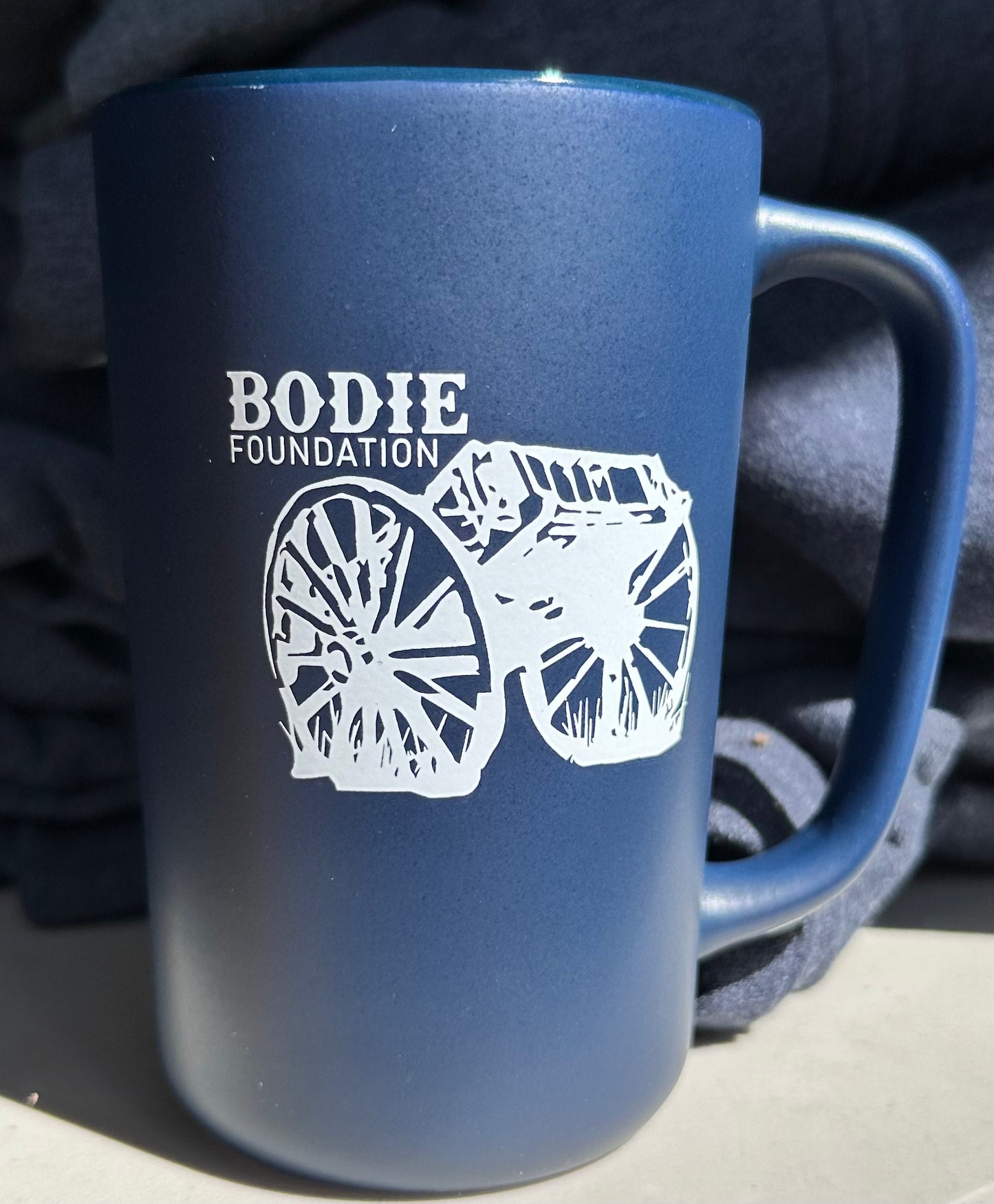 Mug-Blue with White Wagon