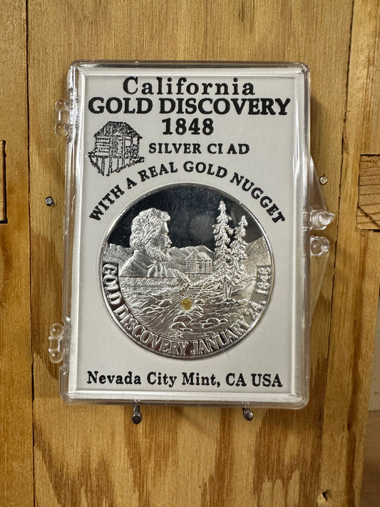 Silver Coin- Gold Discovery