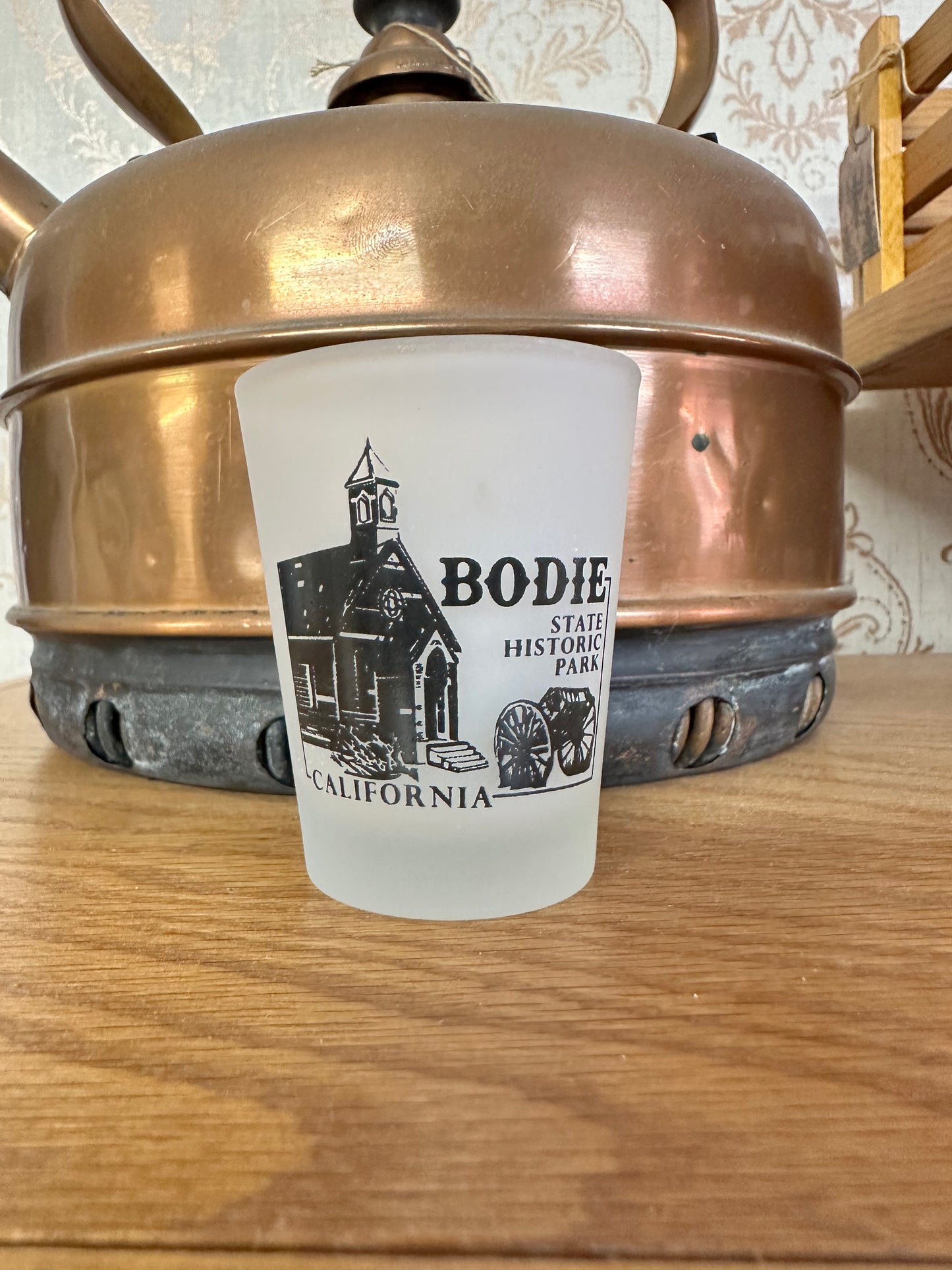 Frosted Shot Glass- Church