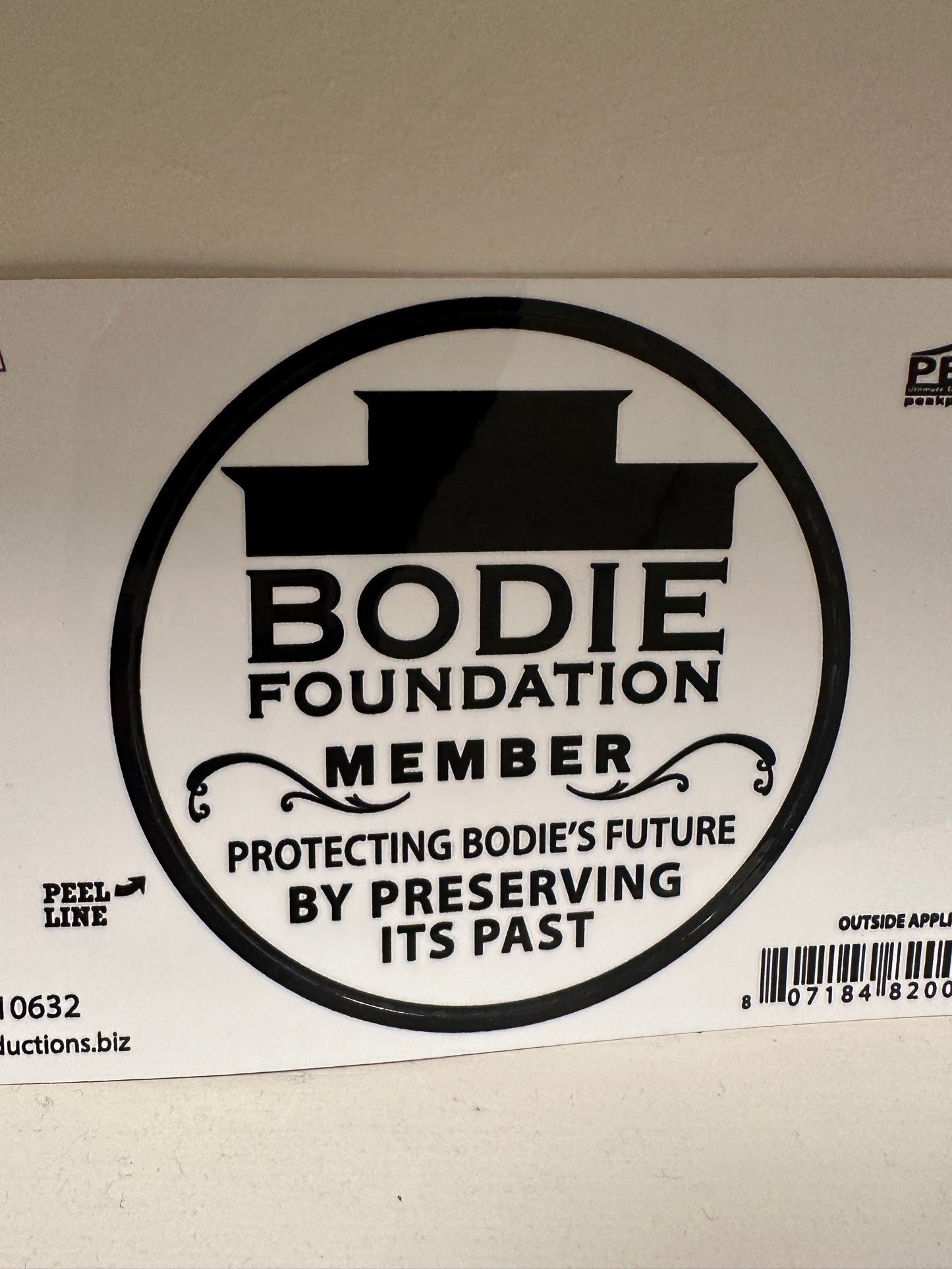 Sticker-Bodie Foundation Member